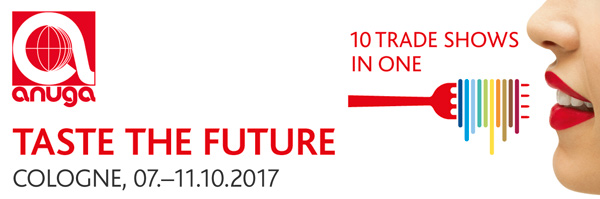 ANUGA 2017   OCTOBER , 7- 11/10/2017